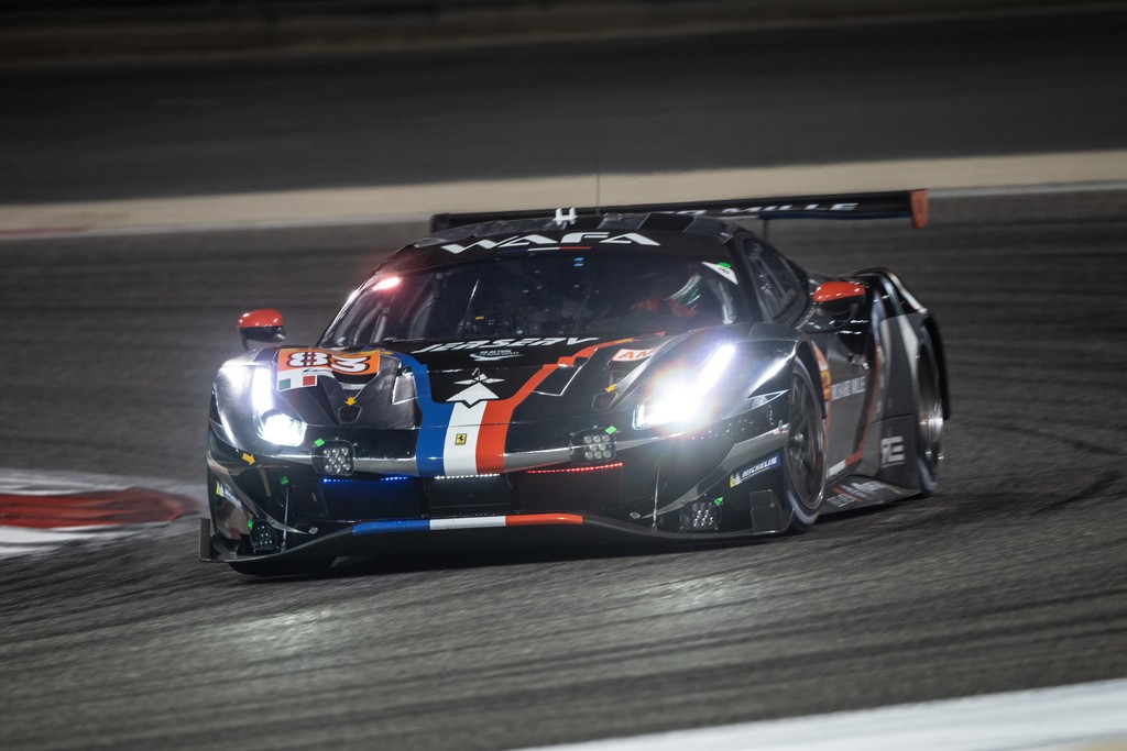 Nicklas Nielsens Ferrari under 8H of Bahrain, VM-finalen i 2021
(Foto: Ferrari Media)